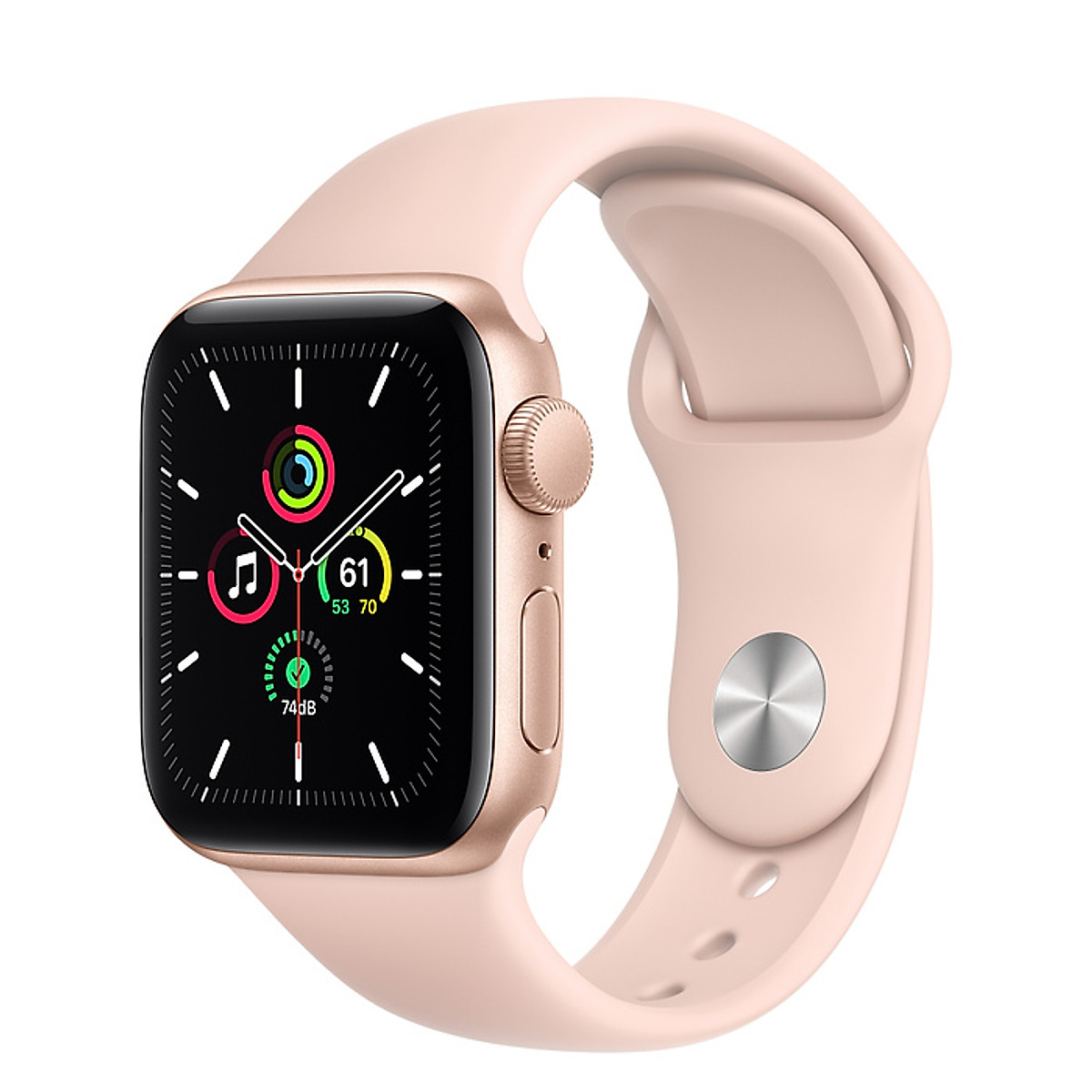 Apple Watch SE 40mm (4G) Viền Nhôm - Dây Vải Chính Hãng