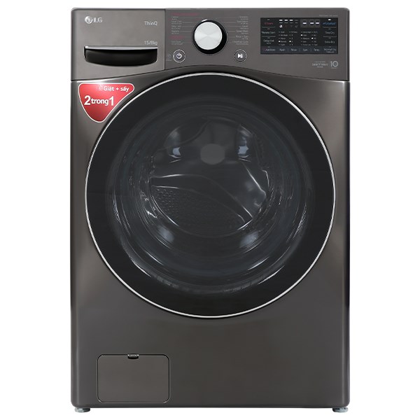 LG Inverter Giặt 15 Kg - Sấy 8 Kg F2515RTGB