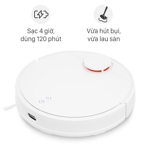 Robot hút bụi lau nhà Xiaomi Vacuum S10 Mẫu mới