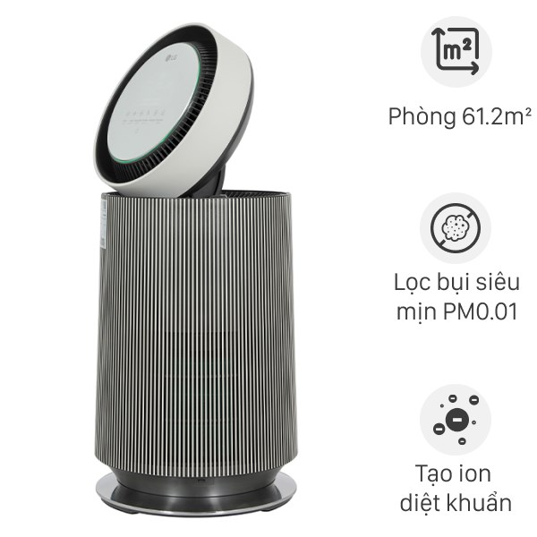 Máy lọc không khí LG PuriCare 360 Alpha Single AS65GDBY0.ABAE 48W Mẫu mới
