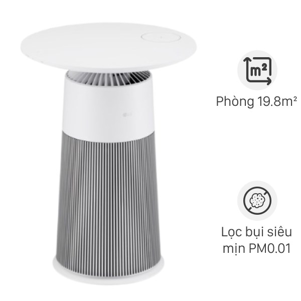 Máy lọc không khí LG PuriCare Aero Furniture AS20GPWU0 màu trắng 41W Mẫu mới