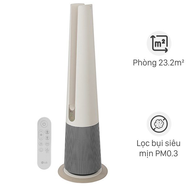 Máy lọc không khí LG PuriCare AeroTower Hit FS15GPBK0.ABAE 40W Mẫu mới