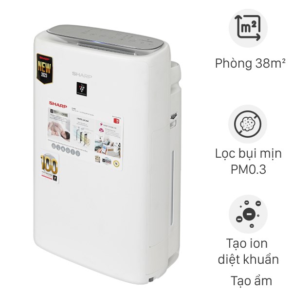 Máy lọc không khí Sharp KI-N50V-W 51W