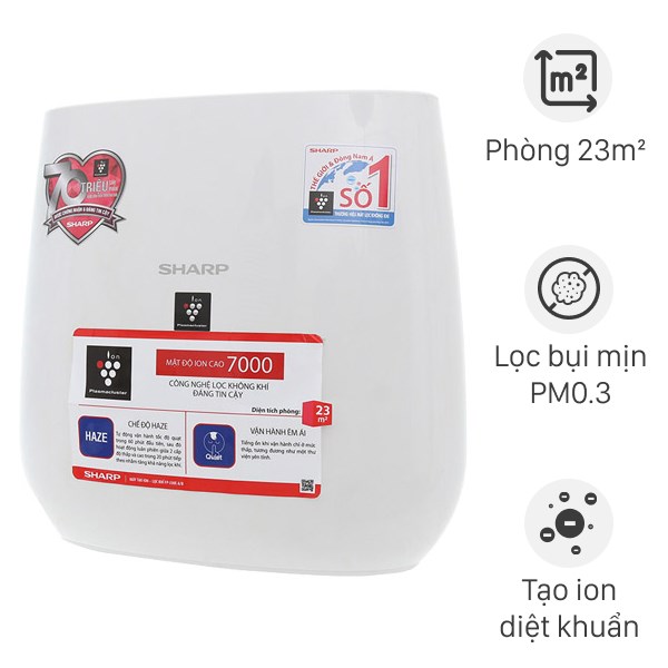 Máy lọc không khí Sharp FP-J30E-A 50W