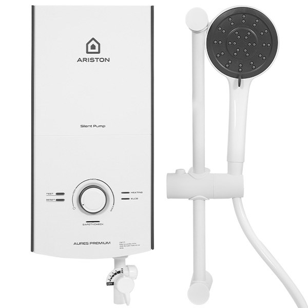 Máy nước nóng trực tiếp Ariston AURES PREMIUM 4.5P PEARL