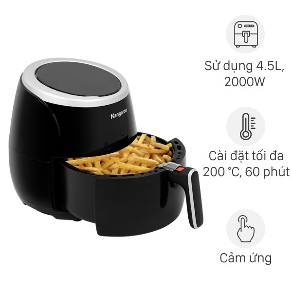 Nồi chiên không dầu Kangaroo KG52AF1A 5 lít
