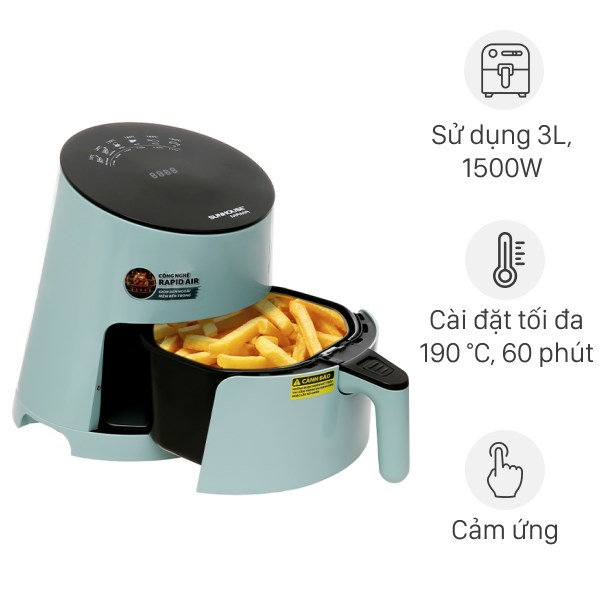 Nồi chiên không dầu Sunhouse SHD4085G 3.5 lít