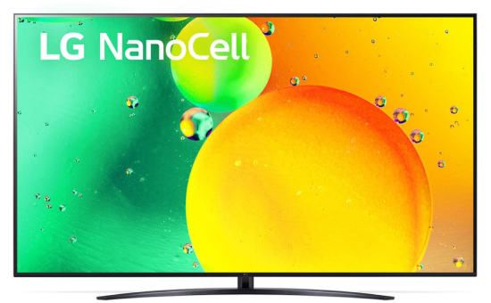 LG Smart TV NanoCell 65NANO76SQA